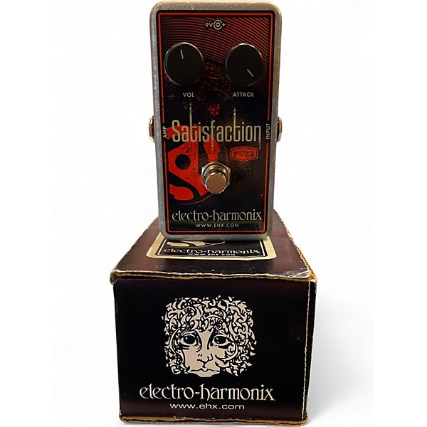 Used Electro-Harmonix Satisfaction Fuzz Effect Pedal