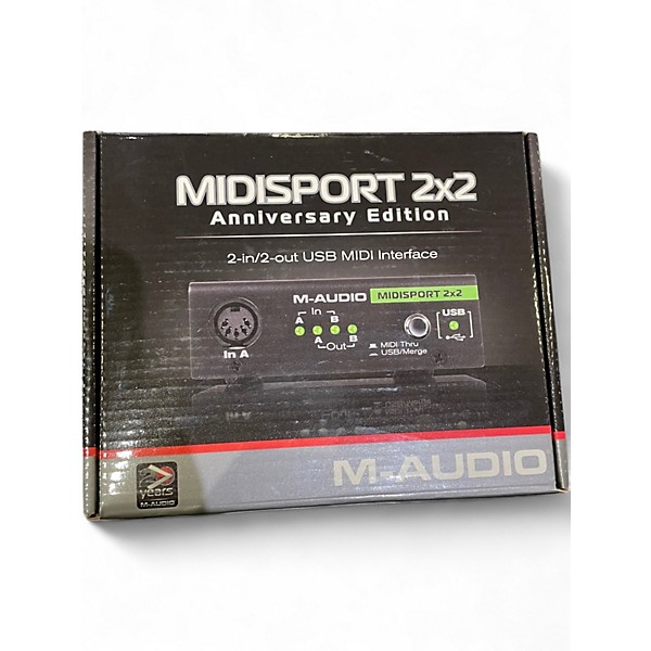 Used M-Audio MIDISPORT 2X2 Audio Interface