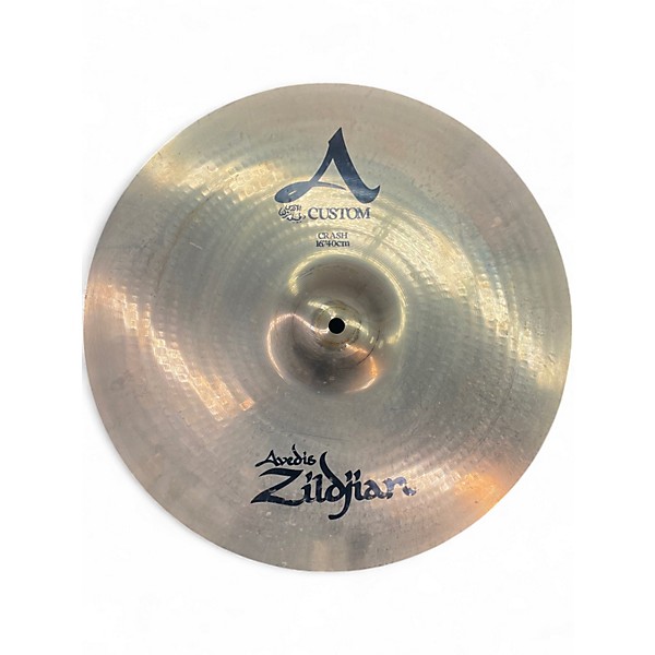 Used Zildjian 16in A CUSTOM AVEDIS CRASH Cymbal