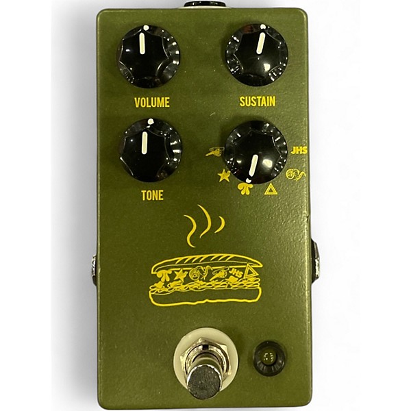 Used JHS Pedals Muffuletta Distortion Fuzz Effect Pedal