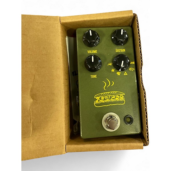 Used JHS Pedals Muffuletta Distortion Fuzz Effect Pedal