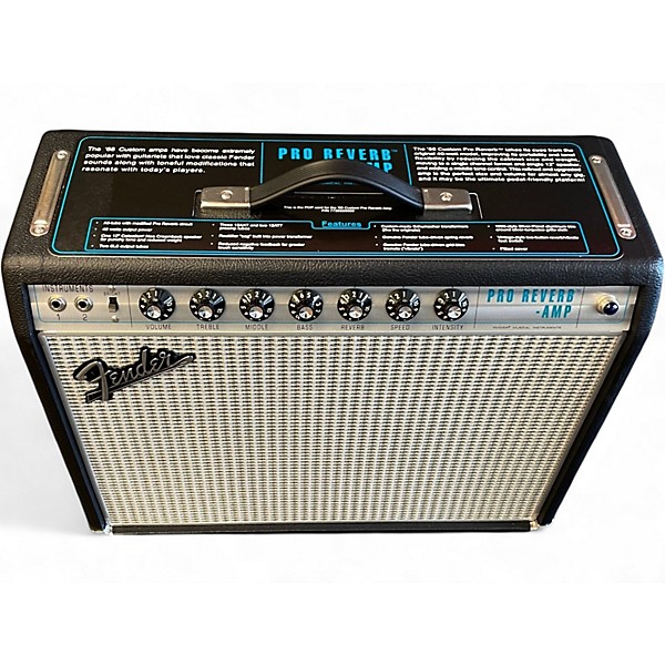 Used Fender '68 Custom Pro Reverb Tube Guitar Combo Amp