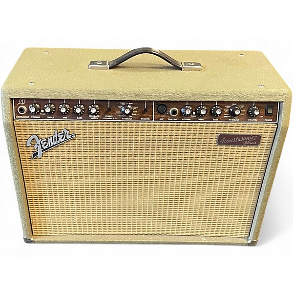 Used Fender Acoustasonic Jr Dsp 80W Acoustic Guitar Combo Amp