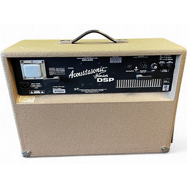 Used Fender Acoustasonic Jr Dsp 80W Acoustic Guitar Combo Amp