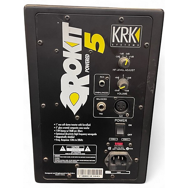 Used KRK RP5 ROKIT G4 Pair Powered Monitor