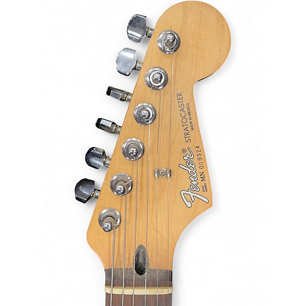 Used Fender Standard Stratocaster Alpine White Solid Body Electric Guitar