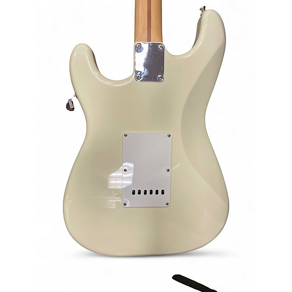 Used Fender Standard Stratocaster Alpine White Solid Body Electric Guitar