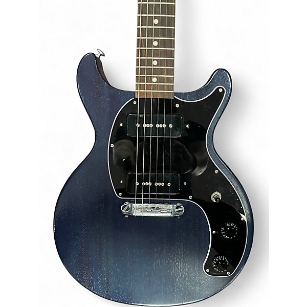 Used Gibson Les Paul Junior Tribute DC Blue Solid Body Electric Guitar