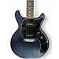 Used Gibson Les Paul Junior Tribute DC Blue Solid Body Electric Guitar
