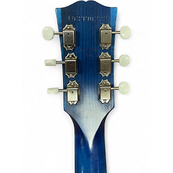Used Gibson Les Paul Junior Tribute DC Blue Solid Body Electric Guitar