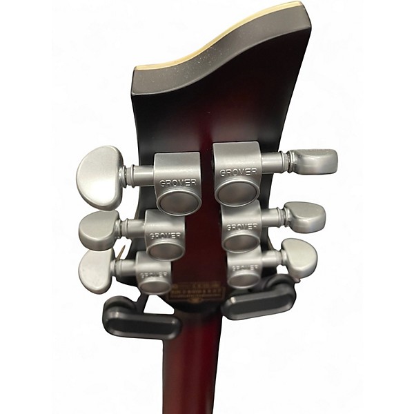 Used Schecter Guitar Research C-1 Platinum FR-Sustaniac Crimson Red Burst Solid Body Electric Guitar