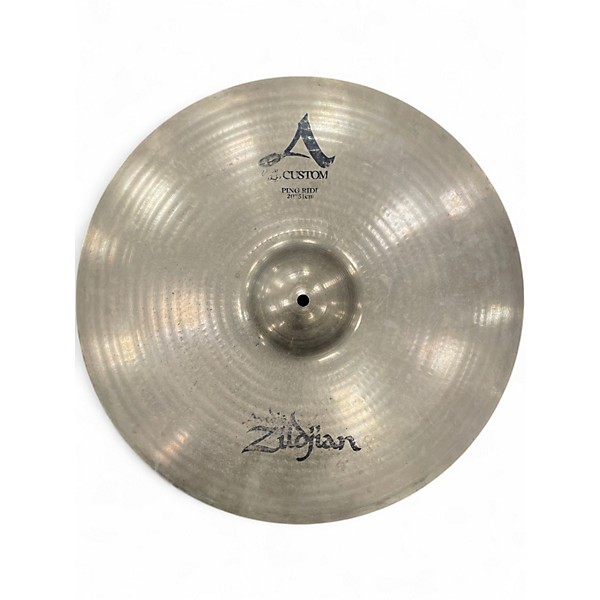 Used Zildjian 20in A Custom Ping Ride Cymbal