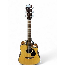 Used Fender CD140SCE Natural Acoustic Electric Guitar