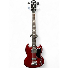 Used Gibson SG Standard Bass Cherry Electric Bass Guitar
