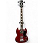 Used Gibson SG Standard Bass Cherry Electric Bass Guitar thumbnail