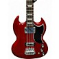 Used Gibson SG Standard Bass Cherry Electric Bass Guitar