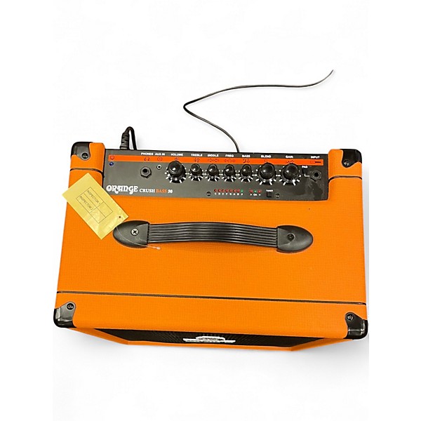 Used Orange Amplifiers Crush Bass 50 Bass Combo Amp