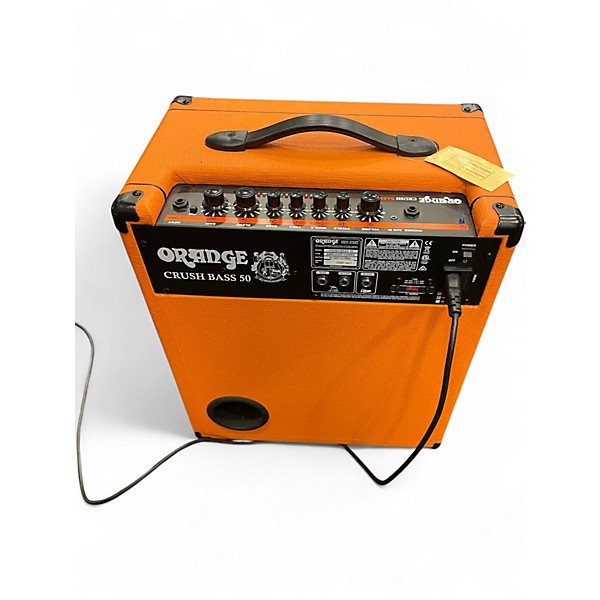 Used Orange Amplifiers Crush Bass 50 Bass Combo Amp
