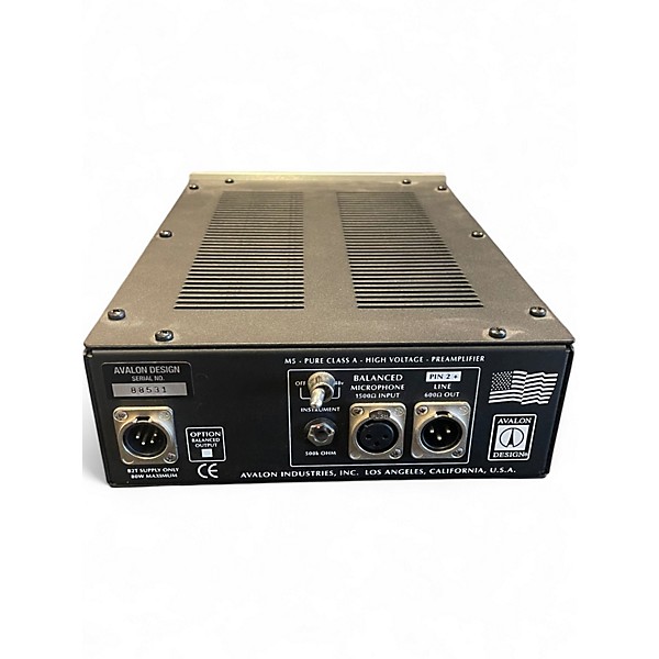 Used Avalon M5 Mono Pure Class A Microphone Preamp