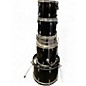 Used Ludwig 5 Piece Accent Black Drum Kit