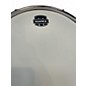 Used Mapex 10in MPX Steel Shell Side Snare Drum 10 x 5.5 WHITE Drum