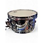 Used Mapex 10in MPX Steel Shell Side Snare Drum 10 x 5.5 WHITE Drum