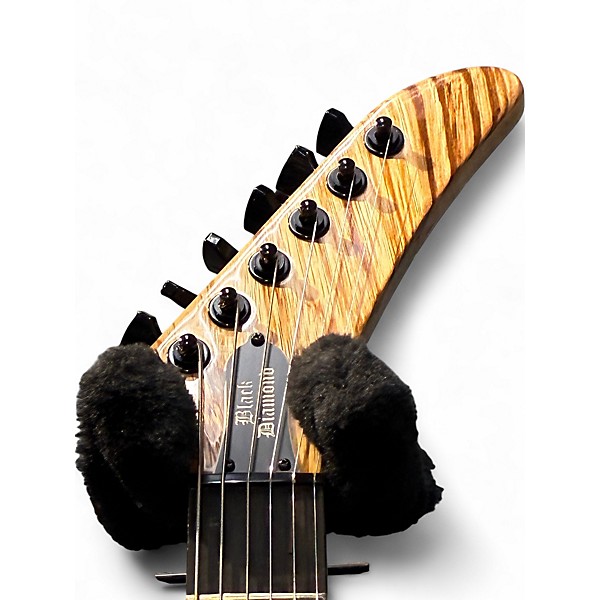Used Black Diamond XPRO Natural Solid Body Electric Guitar
