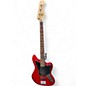 Used Squier Vintage Modified Jaguar Bass Special Red Electric Bass Guitar thumbnail