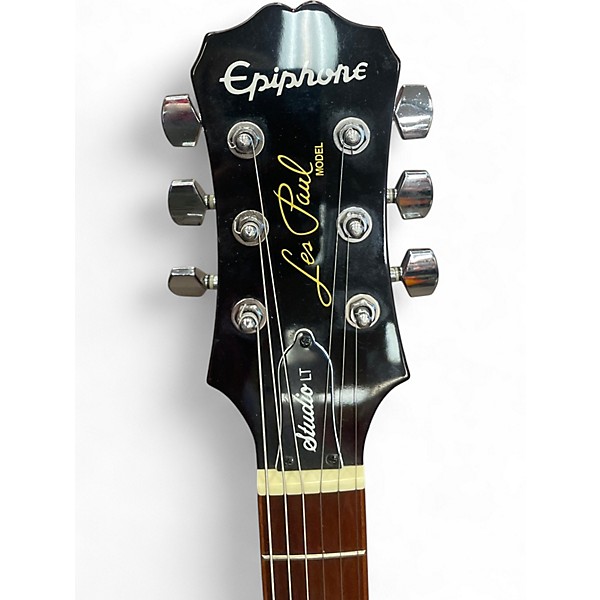 Used Epiphone LES PAUL STUDIO LT 2 Tone Sunburst Solid Body Electric Guitar