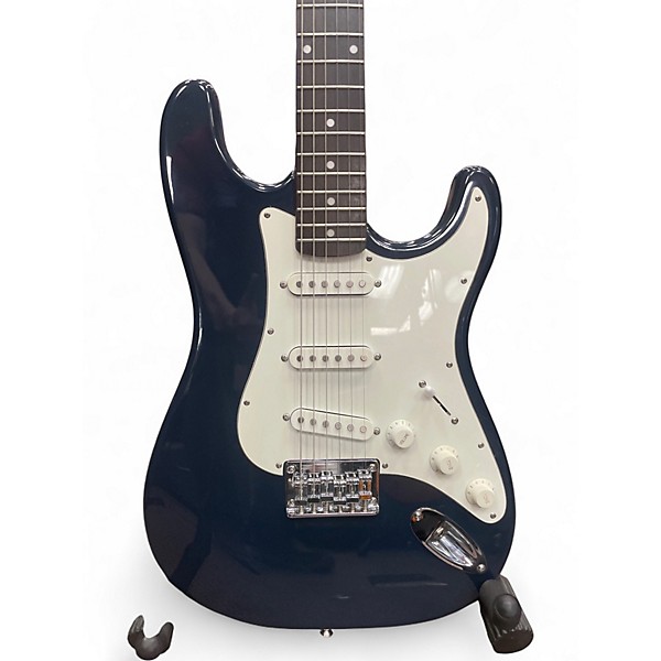 Used Squier Bullet Stratocaster Hardtail Blue Agave Solid Body Electric Guitar