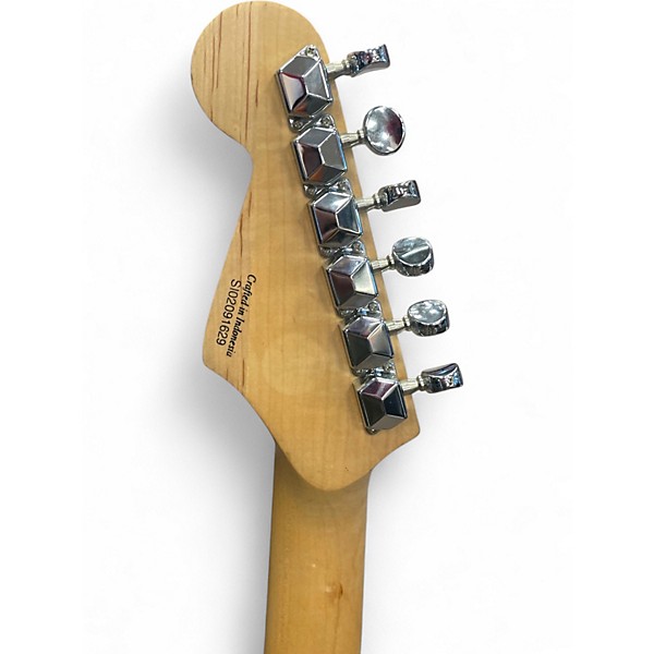 Used Squier Bullet Stratocaster Hardtail Blue Agave Solid Body Electric Guitar