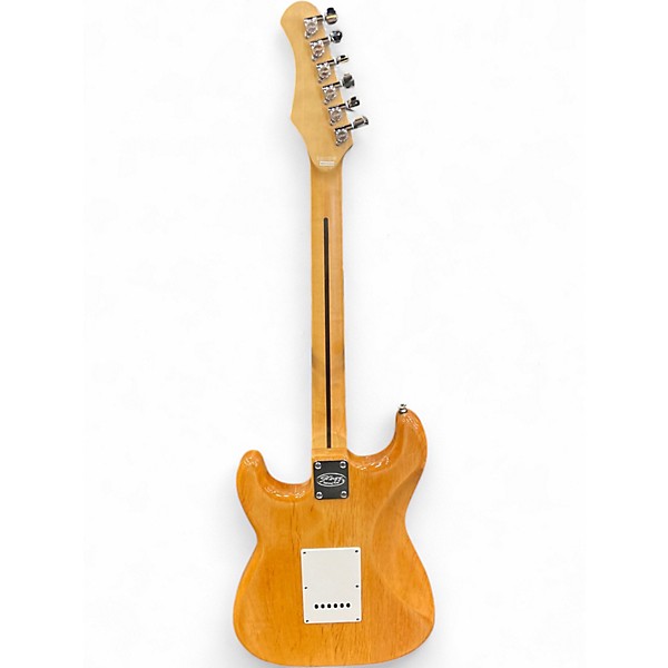 Used Stagg S Style Natural Solid Body Electric Guitar