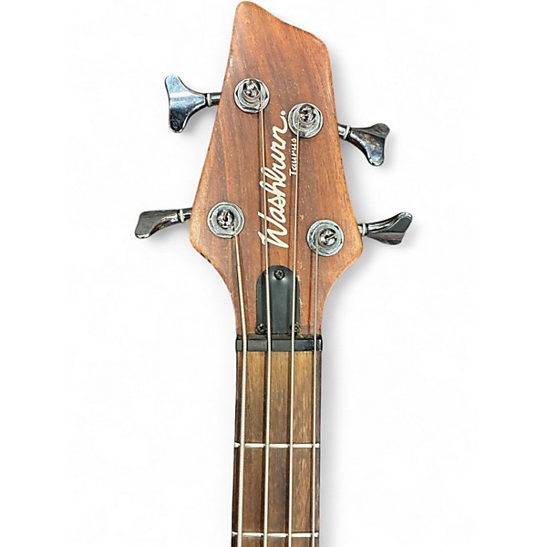 Used Washburn T-24 Natural Electric Bass Guitar