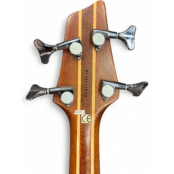 Used Washburn T-24 Natural Electric Bass Guitar