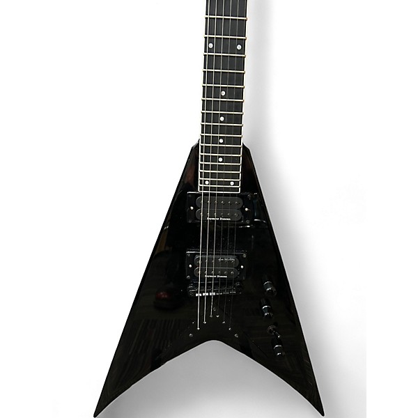 Used Kramer Dave Mustaine Vanguard Ebony Solid Body Electric Guitar