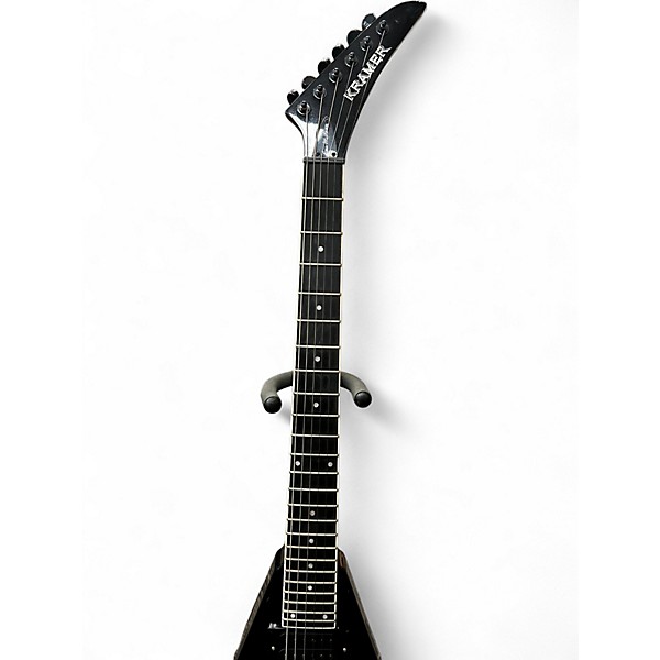 Used Kramer Dave Mustaine Vanguard Ebony Solid Body Electric Guitar