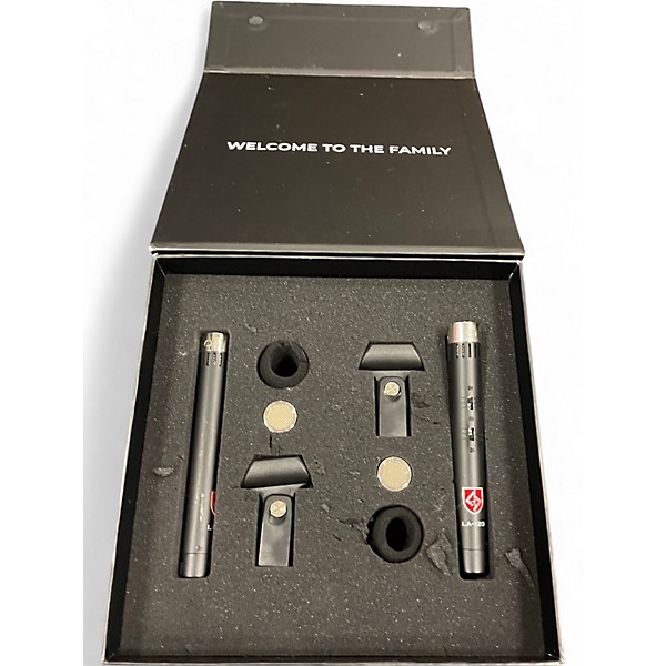 Used Lauten Audio LA-120 V2 Matched Pair Condenser Microphone