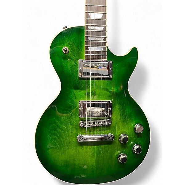 Used Gibson Les Paul Classic HP Green Ocean Burst Solid Body Electric Guitar