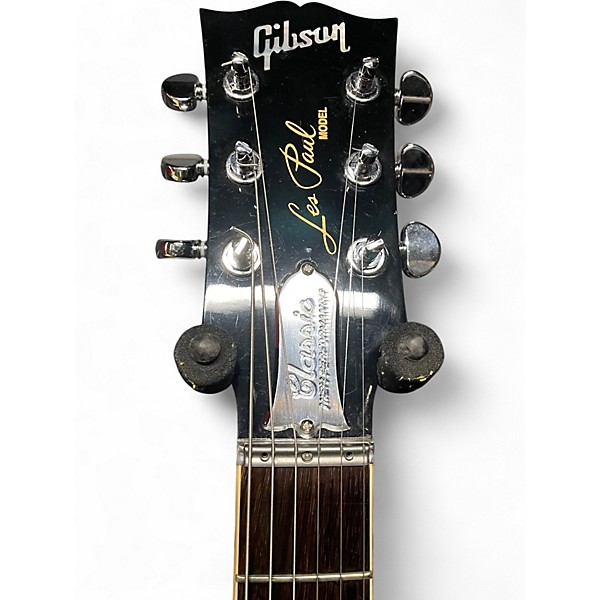 Used Gibson Les Paul Classic HP Green Ocean Burst Solid Body Electric Guitar