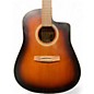 Used Art & Lutherie Cedar Single Cutaway Tobacco Burst Acoustic Guitar