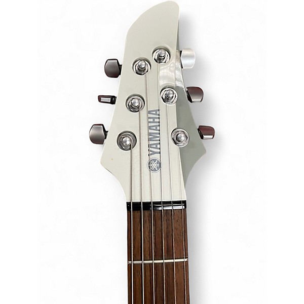 Used Yamaha RGXA2R Arctic White Solid Body Electric Guitar