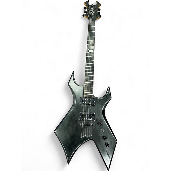 Used B.C. Rich Warlock IT Invisibolt Black Solid Body Electric Guitar
