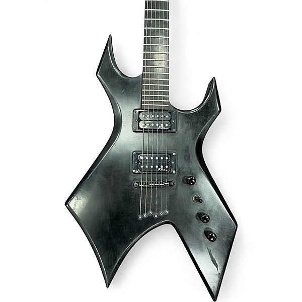 Used B.C. Rich Warlock IT Invisibolt Black Solid Body Electric Guitar