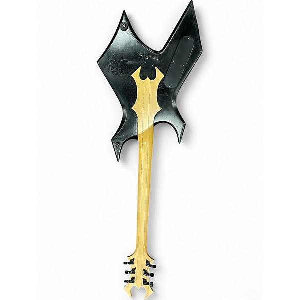 Used B.C. Rich Warlock IT Invisibolt Black Solid Body Electric Guitar