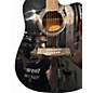 Used Ibanez V70CE Black Acoustic Electric Guitar