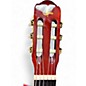 Used Esteban CRYSTAL ROSE 9TH ANNIVERSARY RED Classical Acoustic Electric Guitar