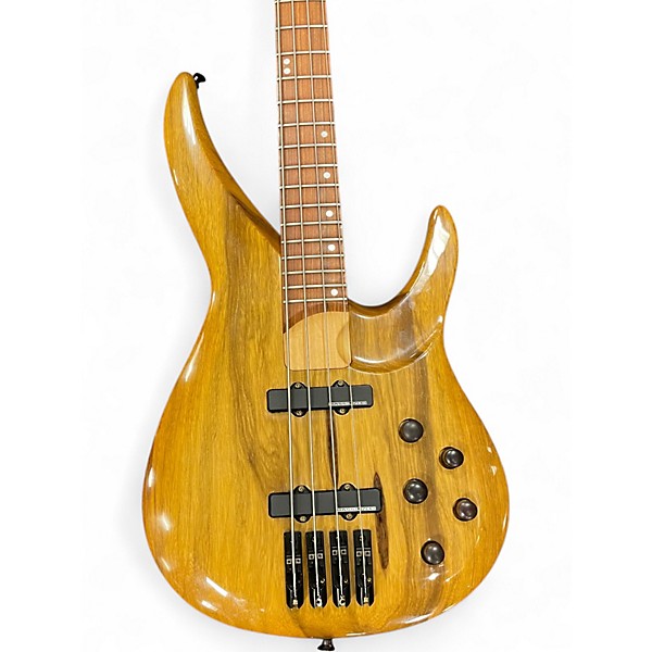 Used 1999 Lag Guitars Fusion Standard Natural Electric Bass Guitar