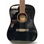 Used Fender DG60 Black Acoustic Guitar