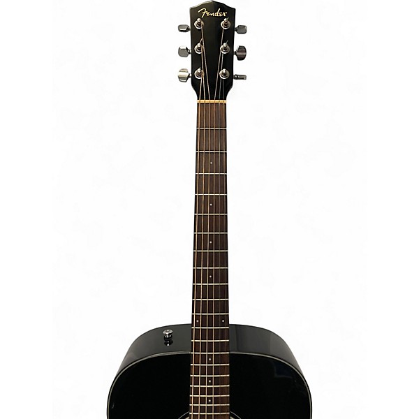 Used Fender DG60 Black Acoustic Guitar