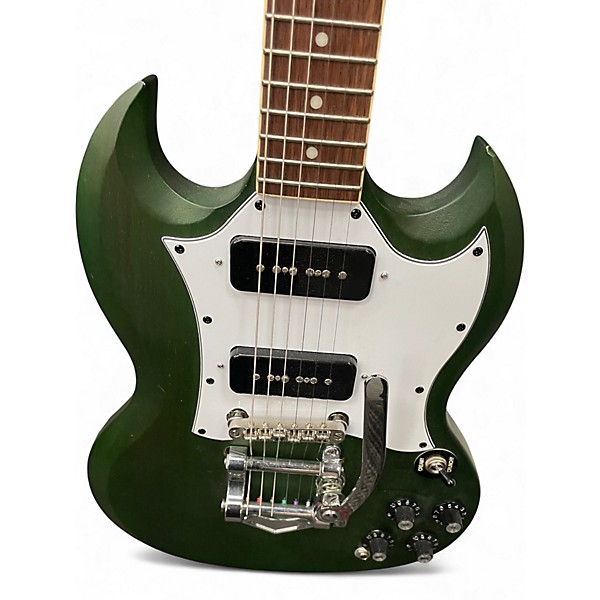 Used Epiphone SG CLASSIC WORN GREEN Solid Body Electric Guitar